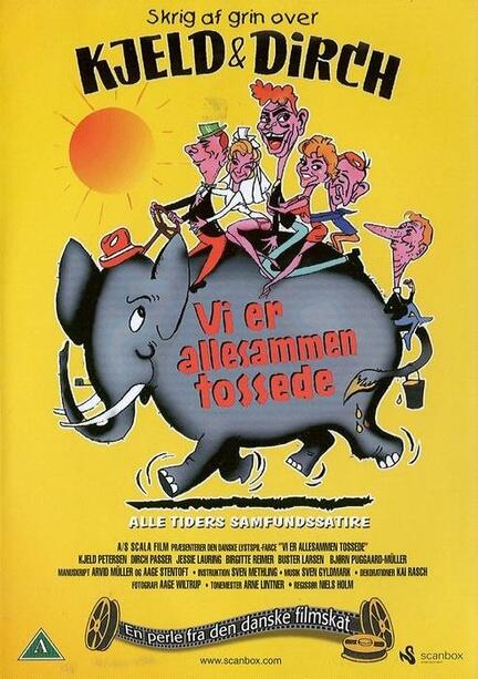 Vi er allesammen tossede, DVD Movie