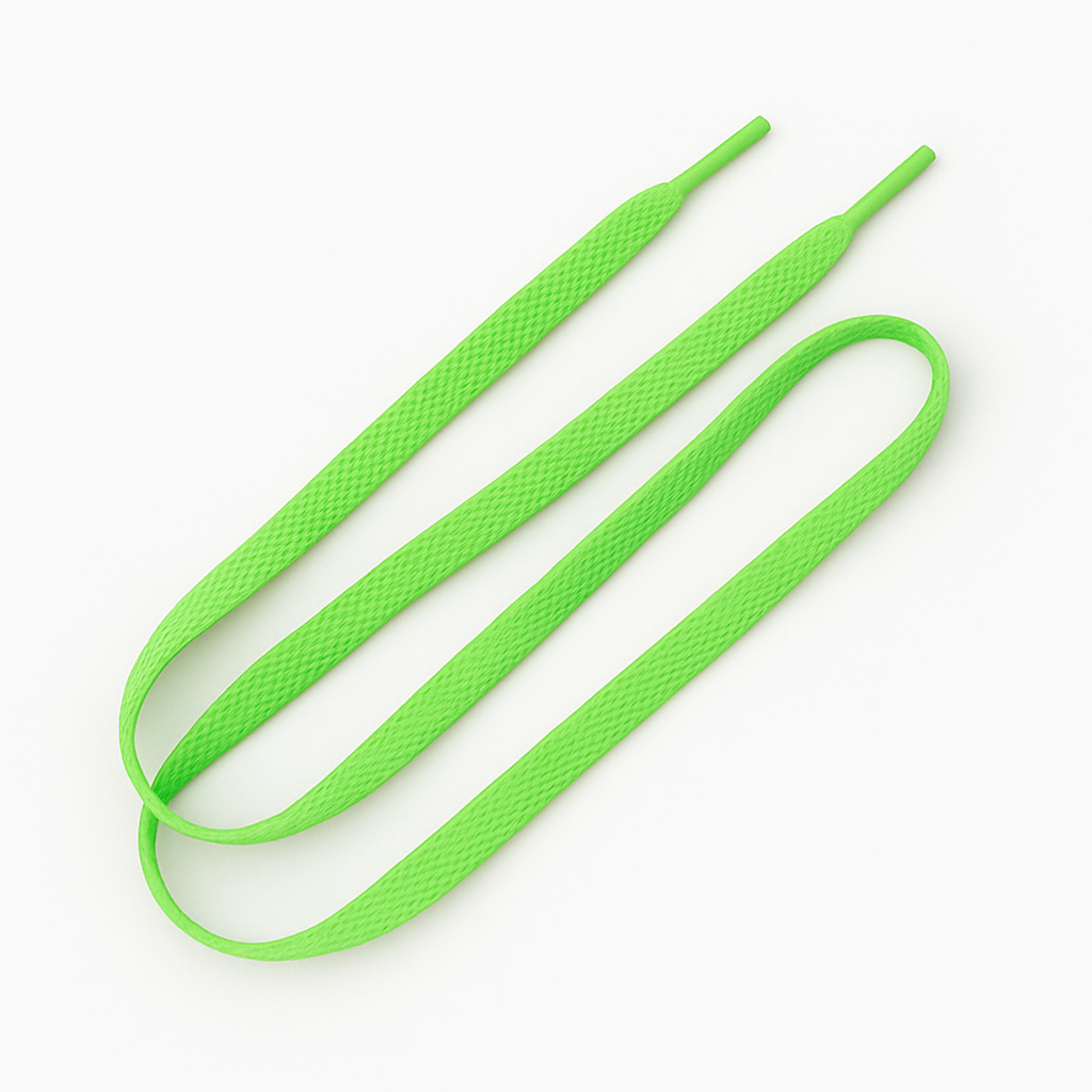 Grønne Flade Snørrebånd 90cm