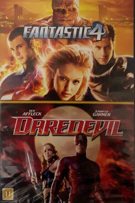 Fantastic Four, Daredevil, Marvel, DVD Movie