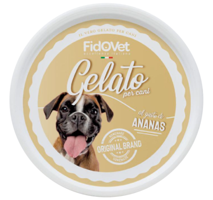 FidoVet Gelato Ananas - Is til hunde