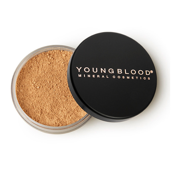 Youngblood, Loose Mineral Foundation, Toast, 10 gram. - Makeup, Mineral Foundation, Mineral Pudder, Pudder, Ensartet hudtone, Huden kan ånde