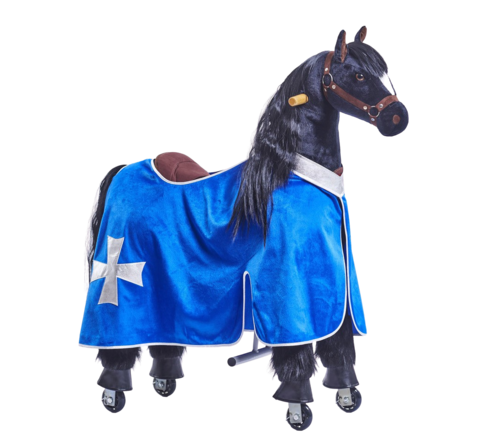 Billede af PONNIE dækken til Rid-selv hest str. M - Blå