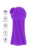 TOYJOY Happiness genopladelig klitorisvibrator i silikone med 7 vibrationsindstillinger.