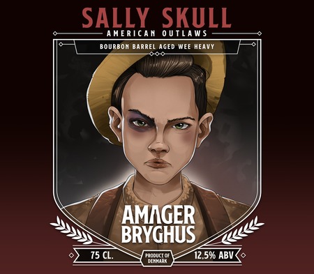 Amager Bryghus - American Outlaw (Sally Skull) - DinØl.dk