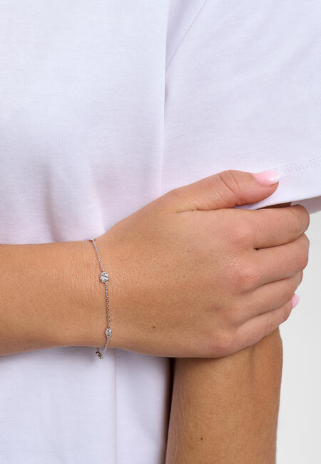 Element armbånd i sølv - studio.z