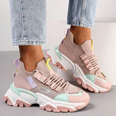 Dame sneakers pink 38