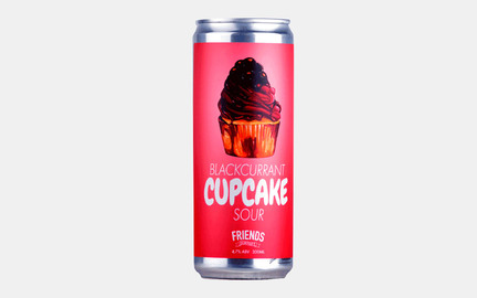Blackcurrant Cupcake Sour - Pastry Sour fra Friends Company