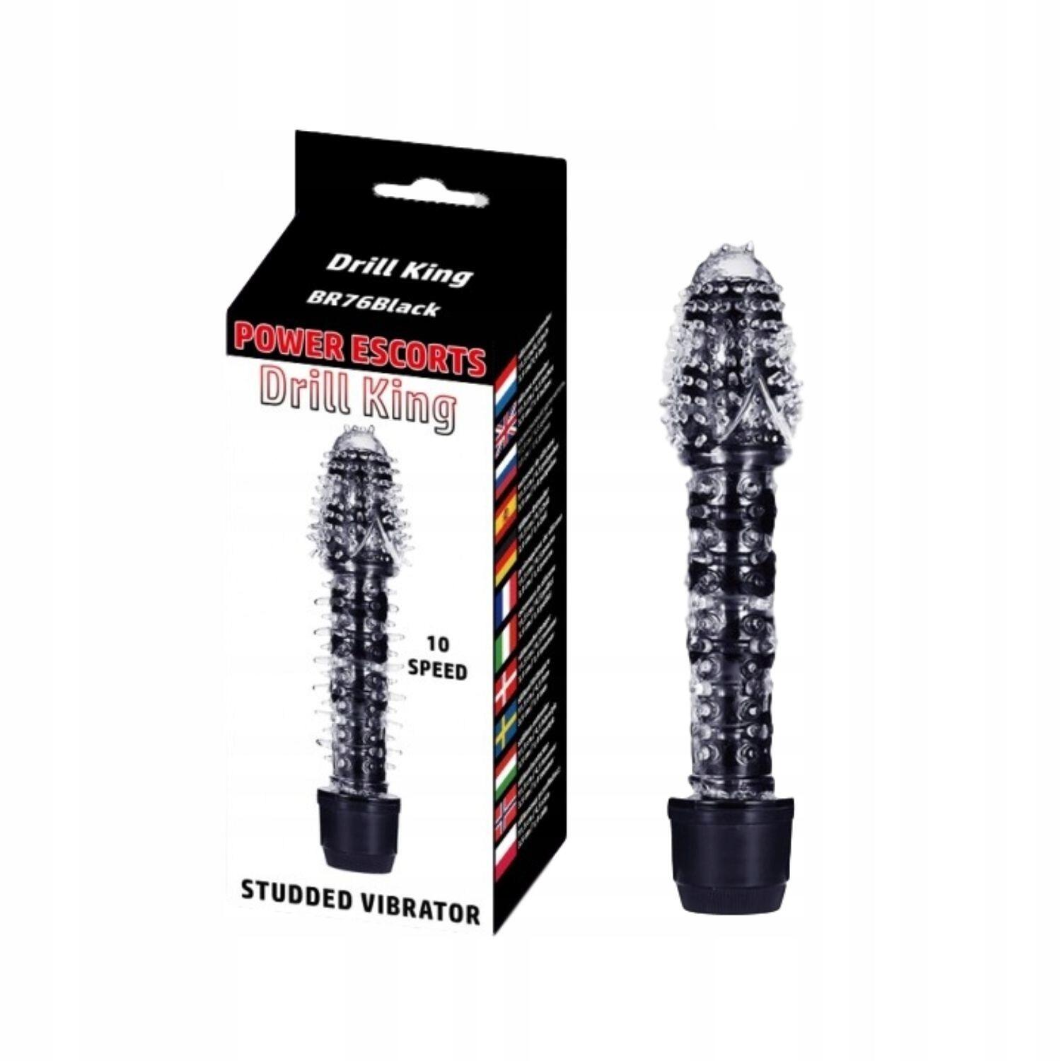 Power Escorts Drill King Black