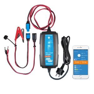 Blue Smart IP65s Charger 12/5 + DC connector, 12VDC/5A