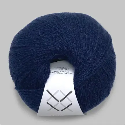 Garnnøgle 100% Cashmere fra Kit Couture i farven marineblå