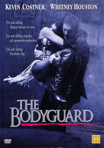 The Bodyguard, DVD, Movie, Kevin Costner, Whitney Houston