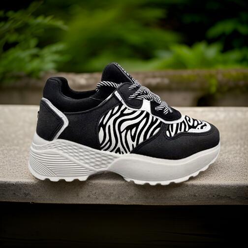 Dame sneakers zebra - 41