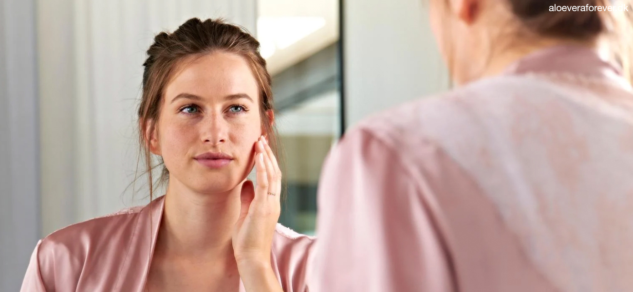replenishing skin oil fra Forever Living - Aloe vera silkedråber til huden