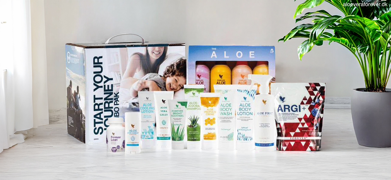 Start Your Journey Sport & Wellness startpakke fra Forever Living