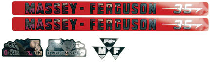 Emblemsæt - Transfersæt MF35