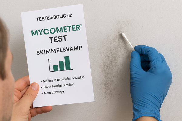 Billedet viser fordelene ved en Mycometer skimmelsvamp test