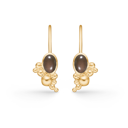 PRECIOUS BUBBLES earrings in 14 karat gold | Danish design by Mads z