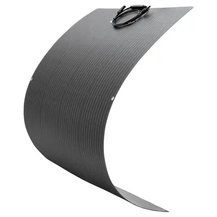 fleksibelt solcellepanel 200w 12v mono til båd og camper