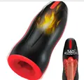 Luxury Play Heating Masturbator 3D – varm masturbator med vibration og 3D struktur
