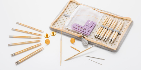 carry long rundpindesaet fra tulip aaben etui med alt indhold