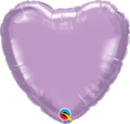 helium ballon lilla hjerte