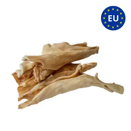 Snack’it lammepandebrask – naturlige, tørrede stykker pandebrask af lam, produceret i EU