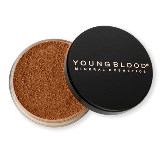 Youngblood, Loose Mineral Foundation, Coffee, 10 gram. - Makeup, Mineral Foundation, Mineral Pudder, Pudder, Ensartet hudtone, Huden kan ånde