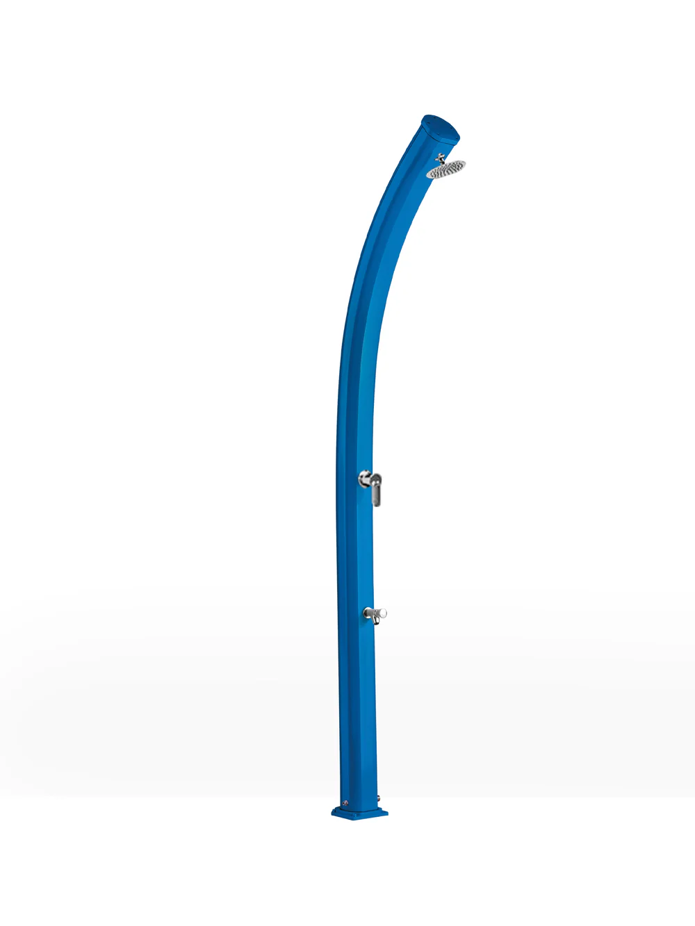 Arkema - JOLLY A520 Aluminium Solardusche mit Fußbrause - 23 Liter - Blau
