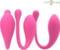 U-formet Vibrator med Dobbelt Stimulation og Fjernbetjening