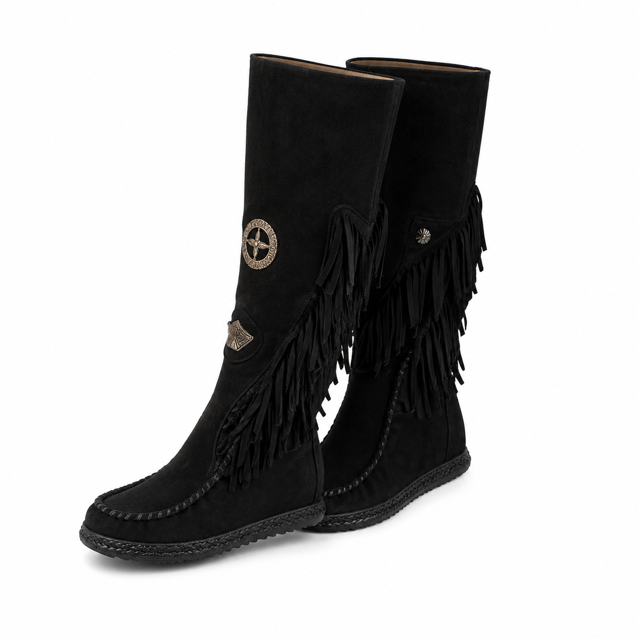 Boho Fringe Tall Boot - 37