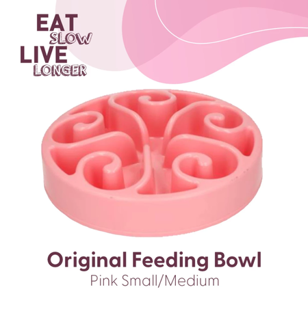 Eat slow live longer original - Pink
