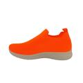 Dame sneakers orange elastik