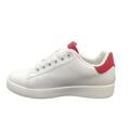 Dame sneakers hvid/rød