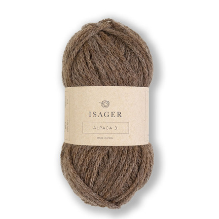 garnnoegle af maerket alpaca 3 fra isager i farven e8s