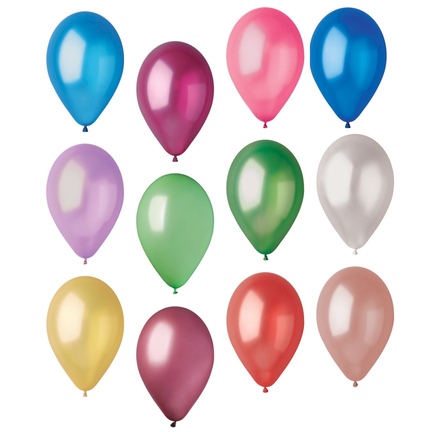 Bland selv metalliske balloner løssalg
