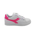 Hvide dame sneakers pink