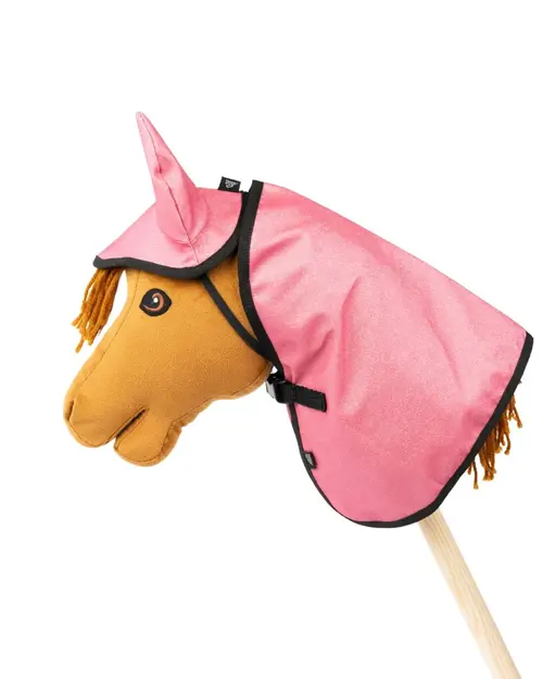 My Hobby Horse dækken & hut - Glitter Pink
