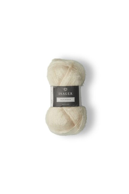 Isager Silk Mohair farve 0