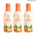 Forever Aloe Peaches 3 x 1 liter i sampak - Aloe vera drik med fersken