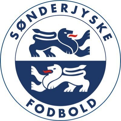 Sønderjyske Fodbold kageprint med klublogo – rundt Ø2–28 cm