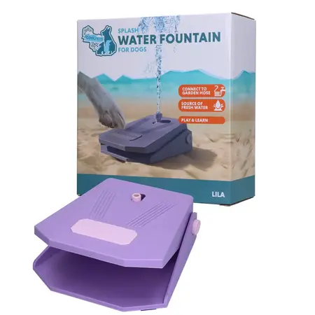 CoolPets Splash Water Fountain - Lilla