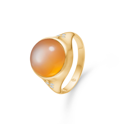 PANTHEON ring in 14 karat gold | Danish design by Mads Z