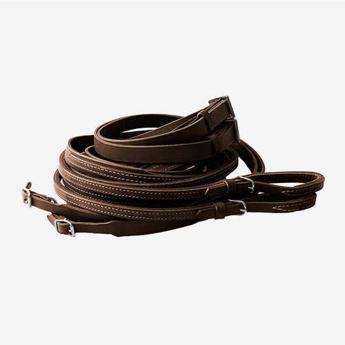 Billede af Finntack Elite liner - læder - L, Mørkebrun