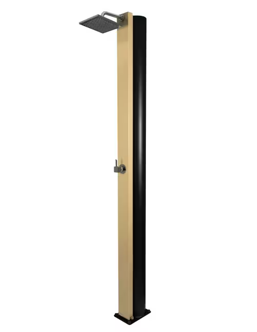CRM SQUARE - Solbruser 40 liter - Beige, Uden fodvask