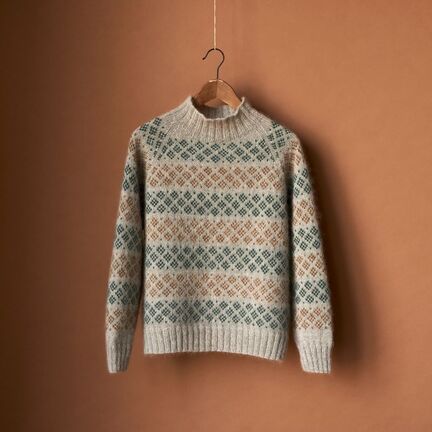 Skanseparken strikket sweater fra Susie Haumann