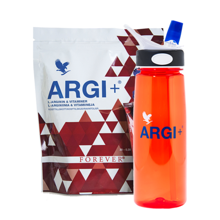 Forever ARGI+ og sportsflaske