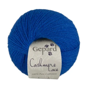 Gepard garn cashmere lace i farven kongedyb