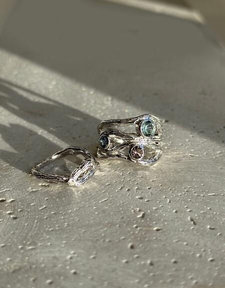 Evergreen ring in silver | Studio Z