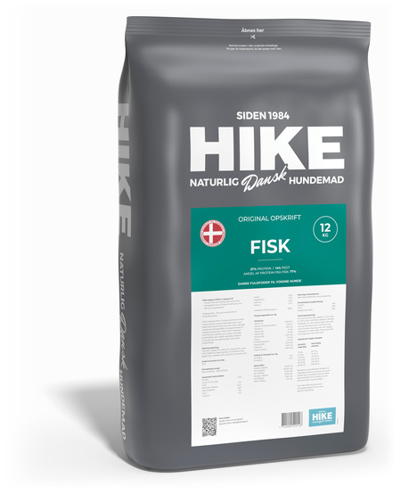 HIKE Original FISK hundemad 4kg
