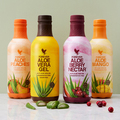 4 stk. Forever Aloe Vera Gel Aloe vera drik med forskellige 4 forskellige smage
